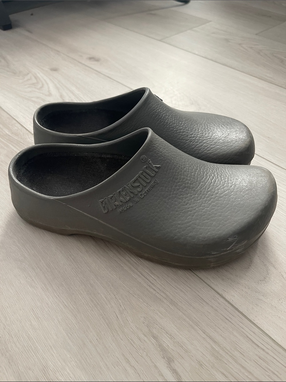 Birkenstock Gray EVA Slip-On Clogs